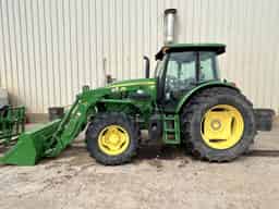 2016 John Deere 6135E Tractor Loader Package #361620