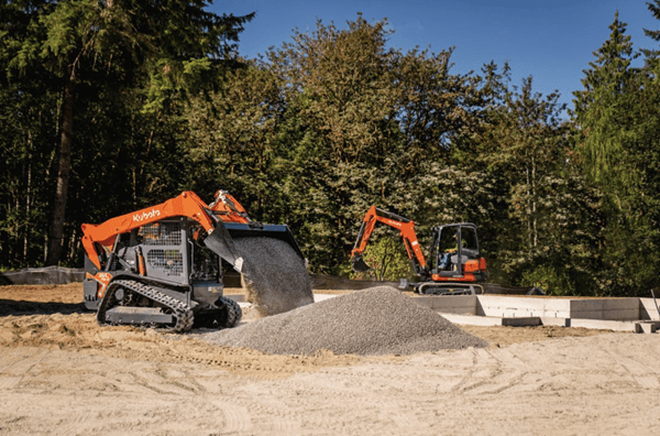 Track Loader working on a site