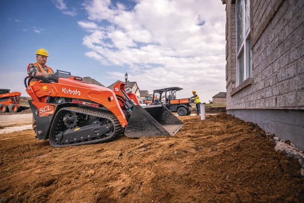 Kubota SCL1000 Stand-On Compact Track Loader