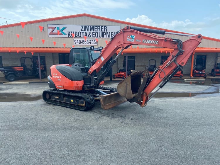 2019 Kubota KX080-4SR3A Midi Excavator #286779