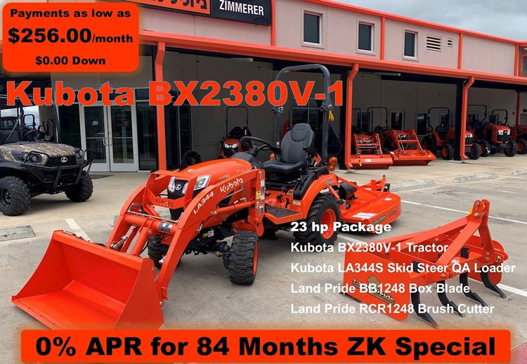 BX2380V-1 Tractor/Loader Package