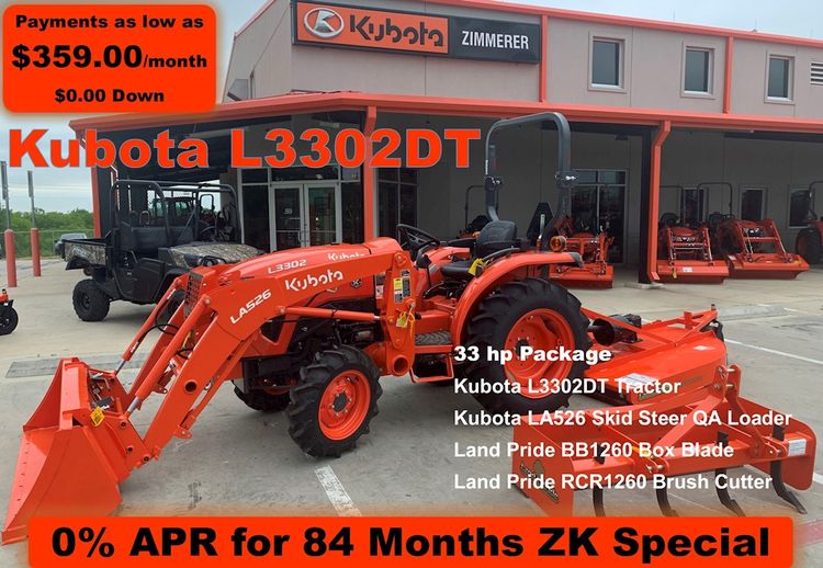 L3302DT Tractor/Loader Package