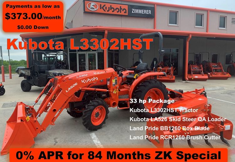 L3302HST Tractor/Loader Package