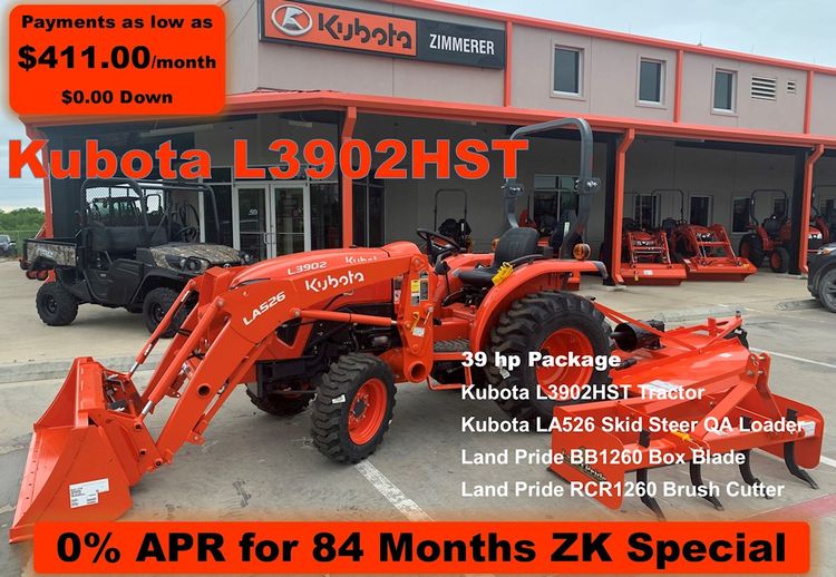 L3902HST Tractor/Loader Package