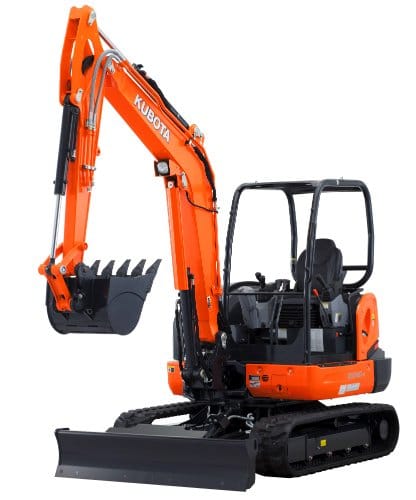 Kubota KX040-4R1A Mini Excavator