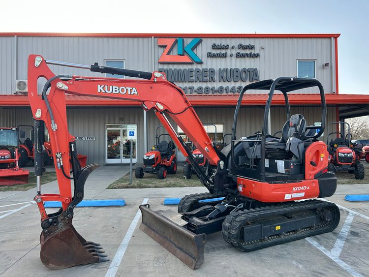 2020 Kubota KX040-4R1T Excavator #294382